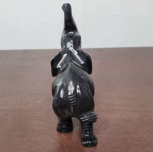 Obsidian Crystal Elephant - Picture 5 of 8